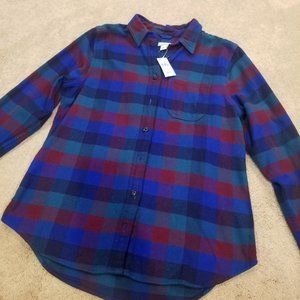 L.L. Bean Organic Flannel Tunic